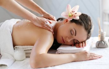 Provide room spa techniques in a dry room
